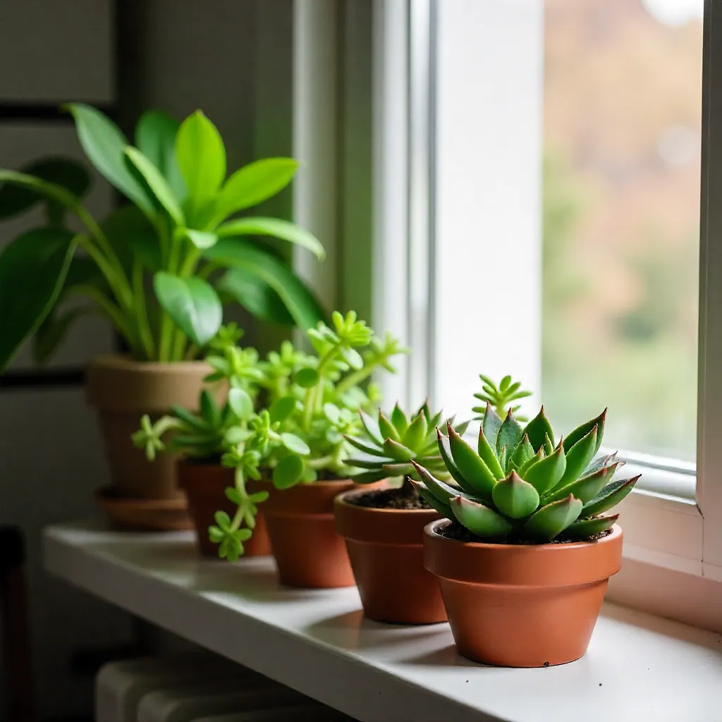 Balcony plant corner